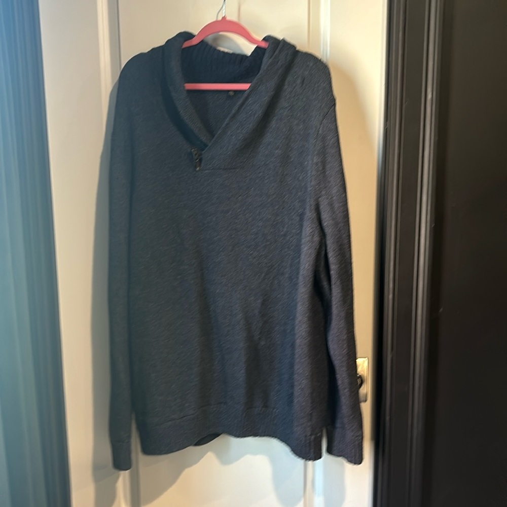 Blue banana republic cotton wool nylon sweater pullover XXL